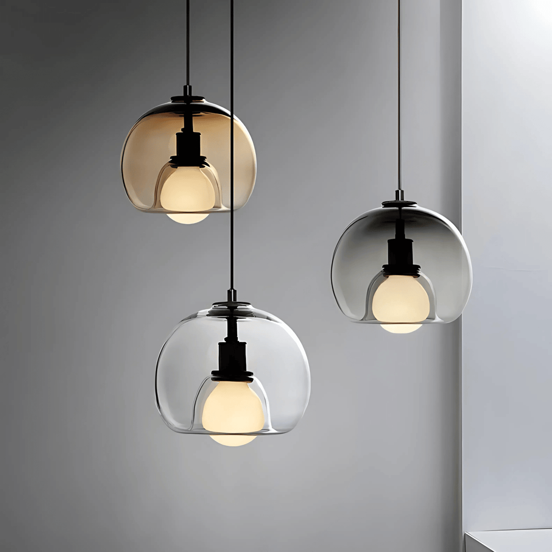 Handblown Glass Pendant Light – product photo