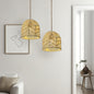 Handwoven Paper Rope Bell Pendant Shade