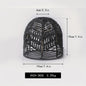 Handwoven Paper Rope Bell Pendant Shade – Black