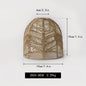 Handwoven Paper Rope Bell Pendant Shade – Brown