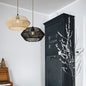 Handwoven Paper Rope Geometric Pendant Shade