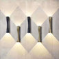 Hourglass Up and Down Wall Light – detail view