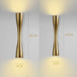 Hourglass Up and Down Wall Light – close-up