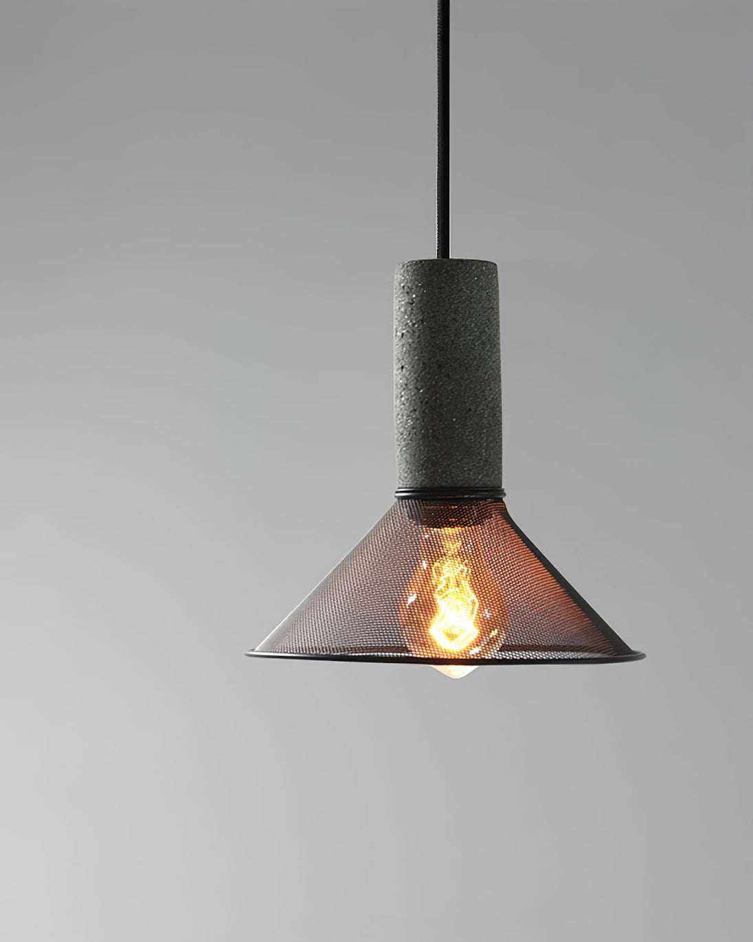 Concrete Pendant Light – full view 51