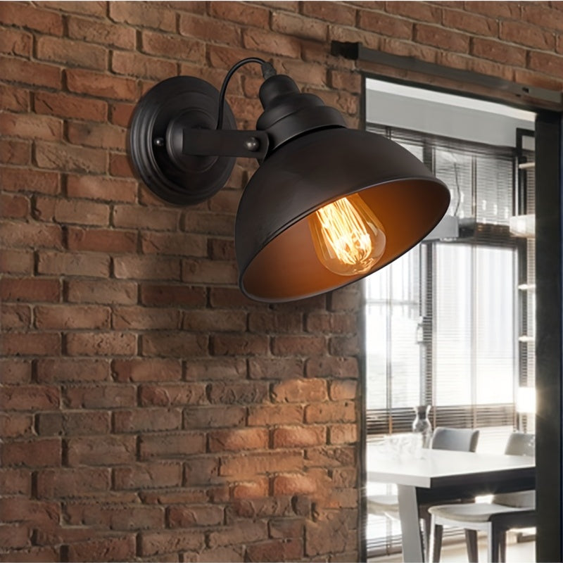 Industrial Swing Arm Metal Wall Sconce