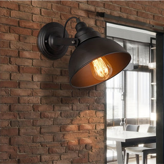 Industrial Swing Arm Metal Wall Sconce