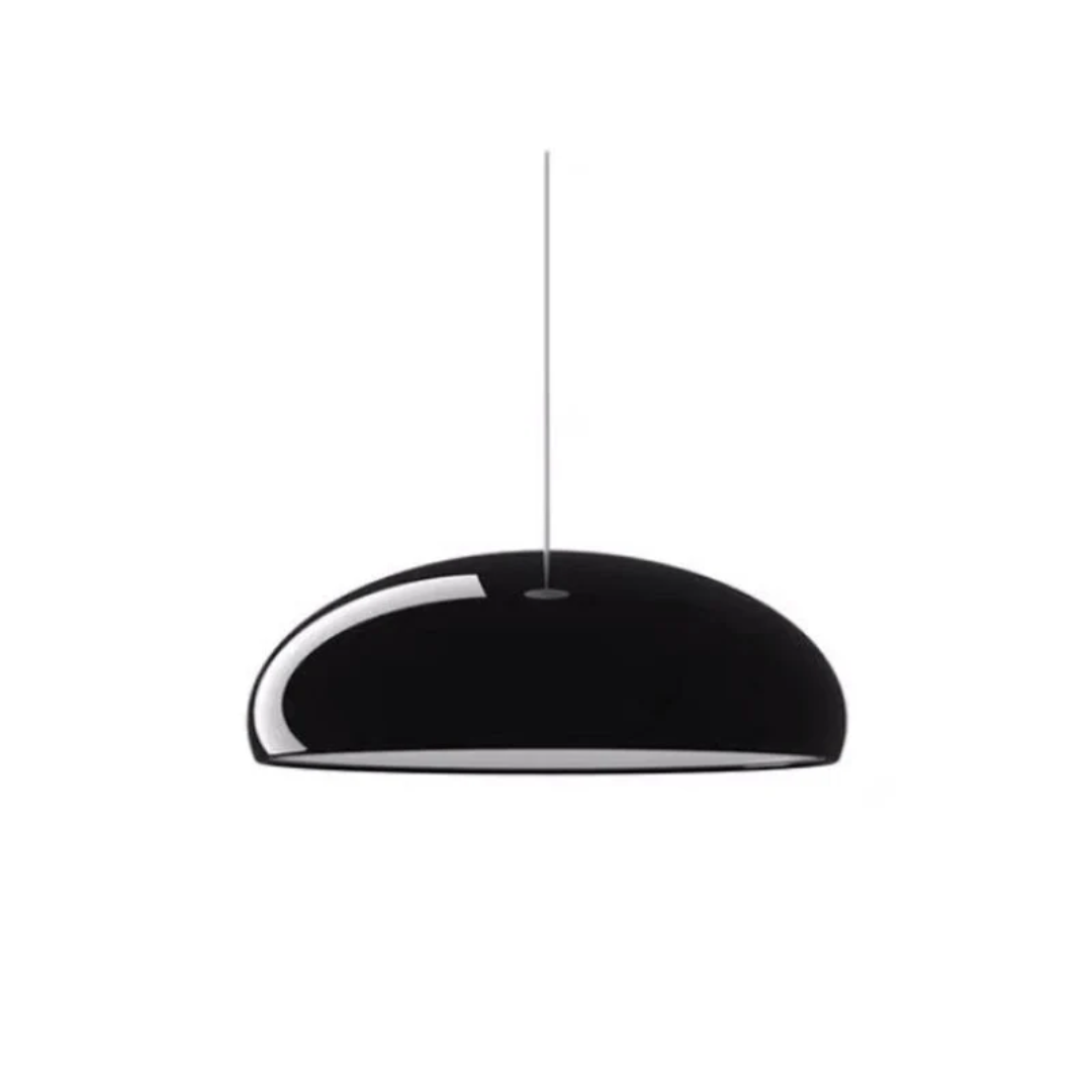 Aluminium Dome Pendant Light – Black