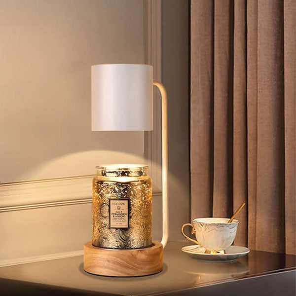 Japanese-Style Candle Warmer Lamp – design detail