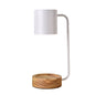 Japanese-Style Candle Warmer Lamp – in a room setting