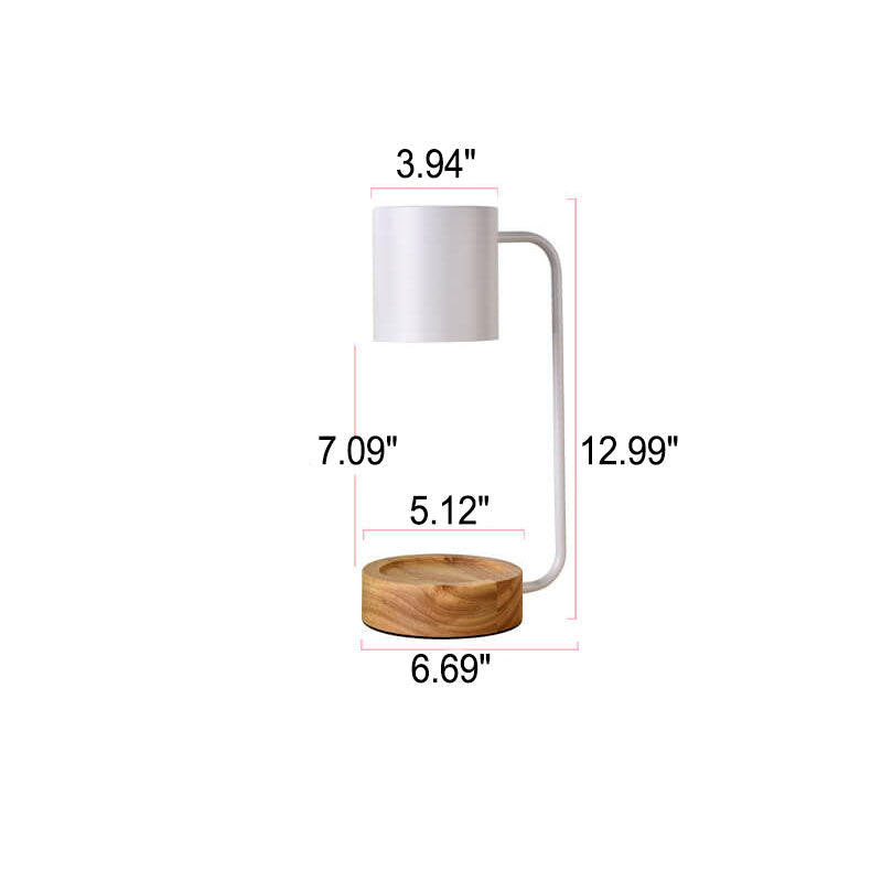 Japanese-Style Candle Warmer Lamp – alternative angle