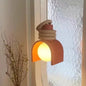 Wabi-Sabi Resin Pendant Light – close-up