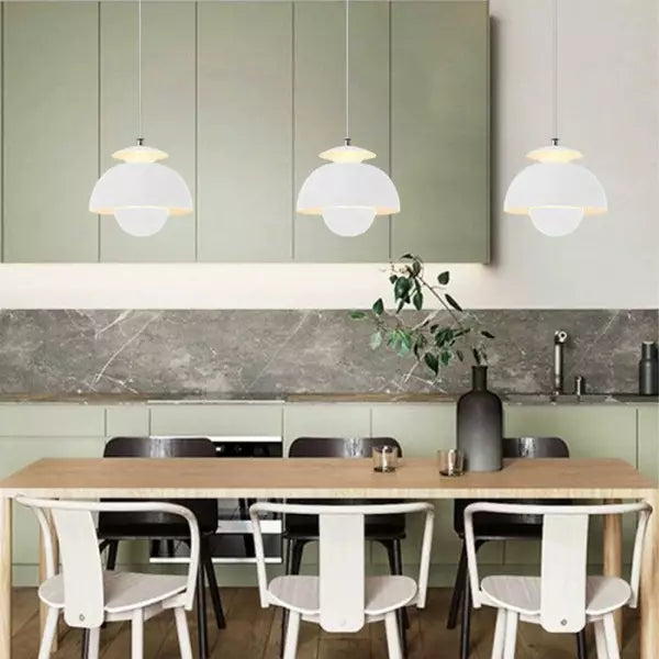 Layered Dome Pendant Light