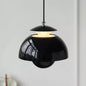 Layered Dome Pendant Light – Black