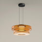Layered Glass Bauhaus Pendant Light