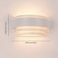 Layered Metal Up and Down Wall Sconce