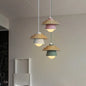 Layered Nordic Wood and Metal Pendant Light