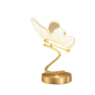 Luxury butterfly LED table lamp
