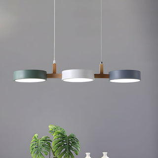 Metal LED Multi Light Pendant Light