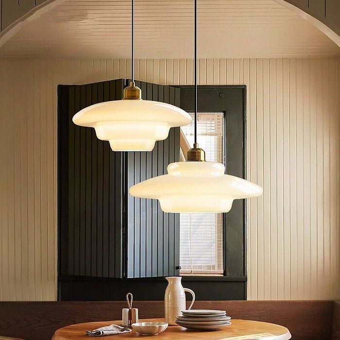 Milk Glass Pendant Light – product photo 12