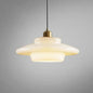 Milk Glass Pendant Light – lifestyle photo