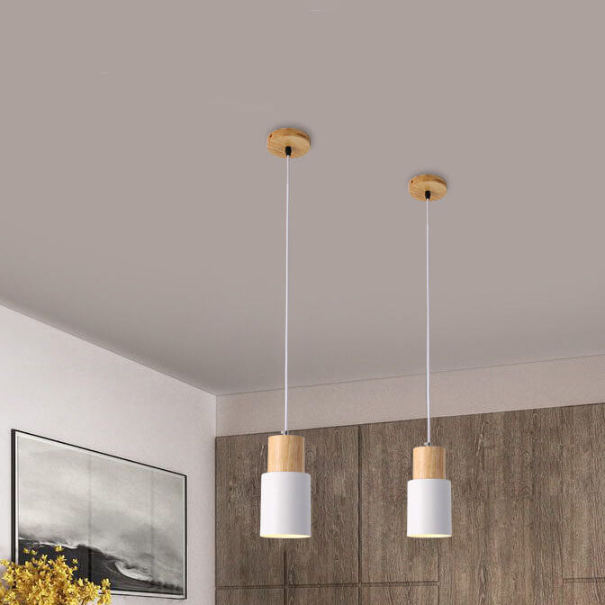 Mini Macaron Cylinder Pendant