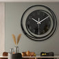 Black Acrylic Wall Clock – product photo