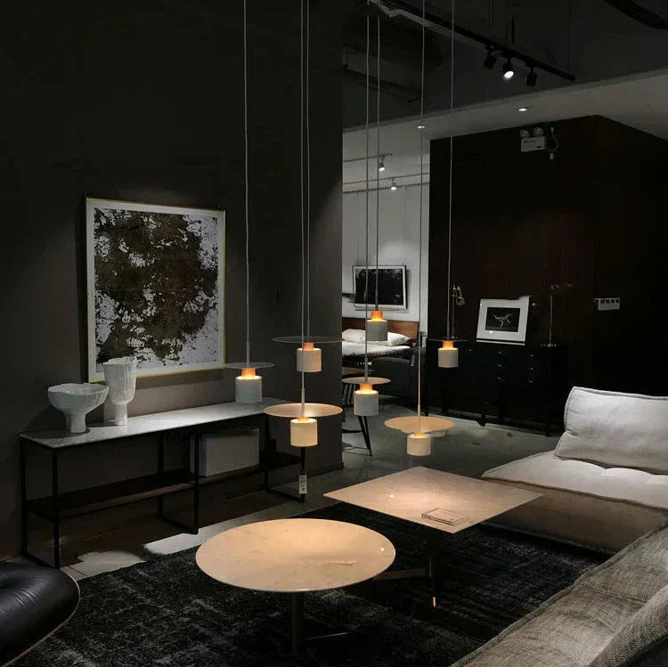 Minimalist Metal Dome Pendant Light – close-up 14