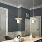 Minimalist Metal Dome Pendant Light – close-up