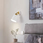Minimalist Metal Wall Sconce – White