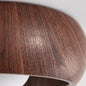Round Wooden LED Ceiling Light – product photo 12