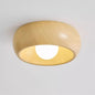 Round Wooden LED Ceiling Light – size overview