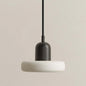Morandi Glass Dome Pendant Light – Black