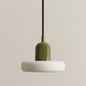 Morandi Glass Dome Pendant Light – Green