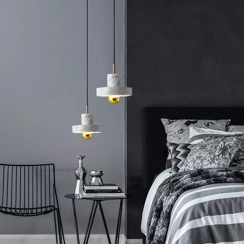 Natural Marble Pendant Lamp