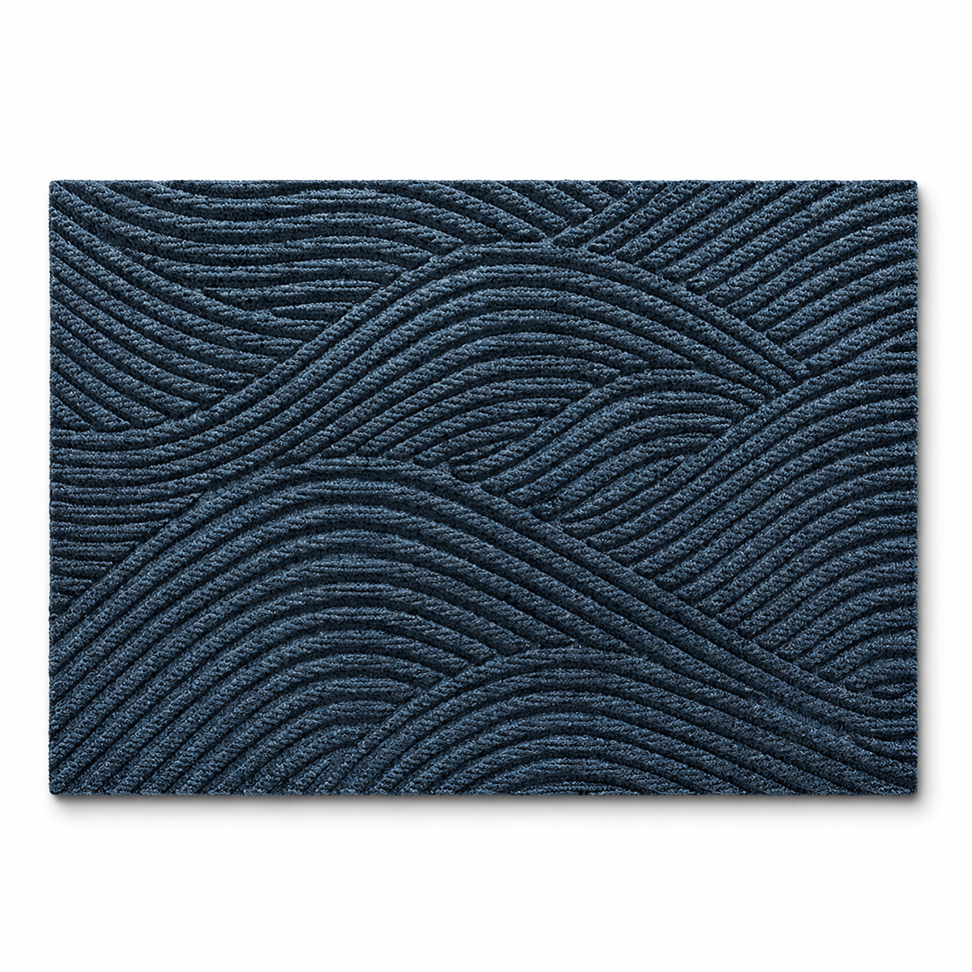 Non-Slip Door Mat in Blue