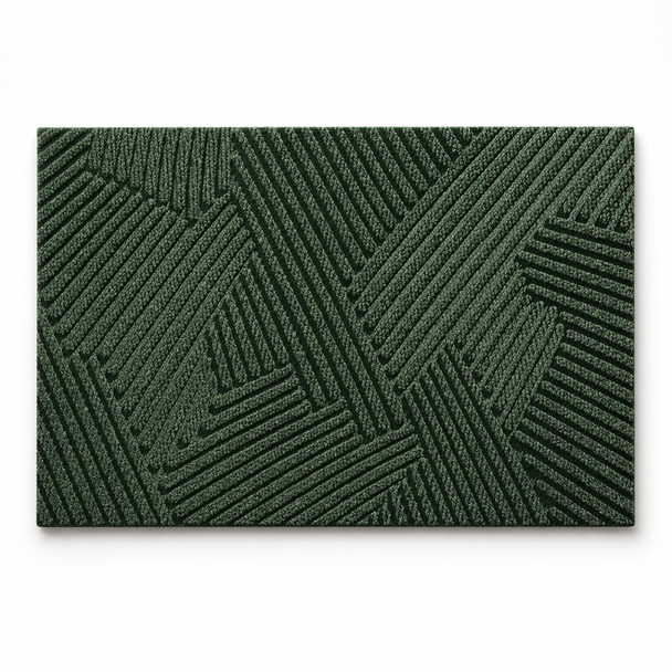 Non-Slip Door Mat in Green