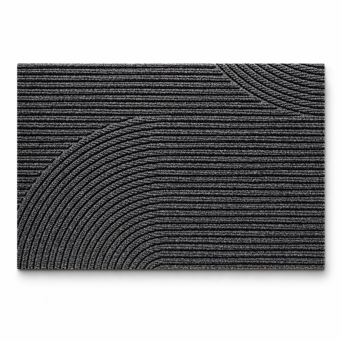 Non-Slip Door Mat in Grey