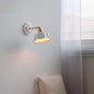 Cream Ceramic Wall Lamp – close-up