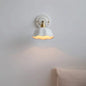 Cream Ceramic Wall Lamp – styled view