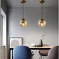 Nordic Glass Globe Mini Pendant Light