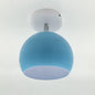 Macaron Aluminium Ceiling Light in Blue