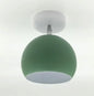 Macaron Aluminium Ceiling Light in Green