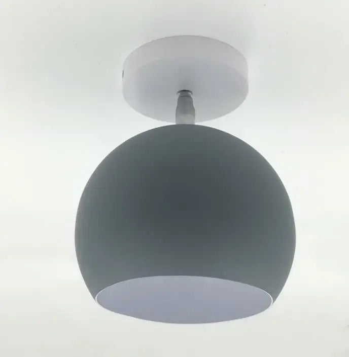 Macaron Aluminium Ceiling Light in Grey