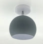 Macaron Aluminium Ceiling Light in Grey
