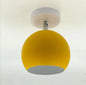 Macaron Aluminium Ceiling Light in Yellow