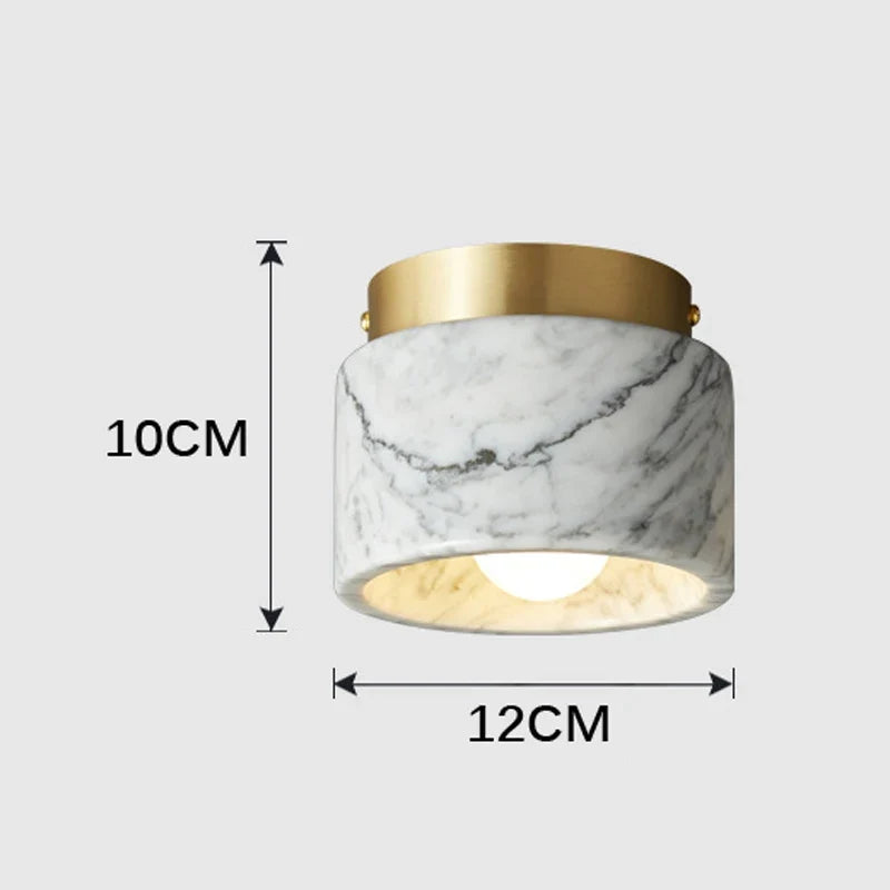 Marble Ceiling Downlight – detail view