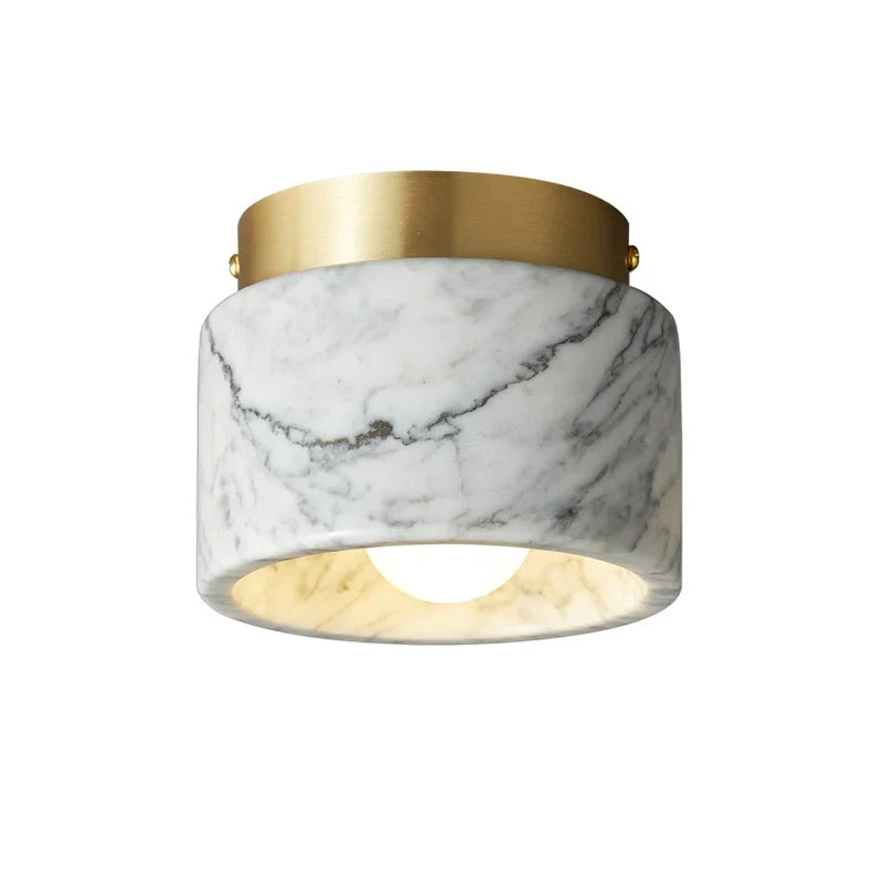 Marble Ceiling Downlight – close-up