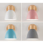 Wood and Iron Wall Sconce – product photo
