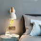 Nordic Wood and Metal Wall Lamp