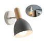 Nordic Wood and Metal Wall Lamp